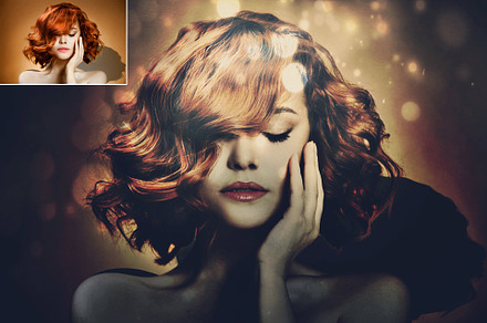 Vintage Grunge Photo FX Generator