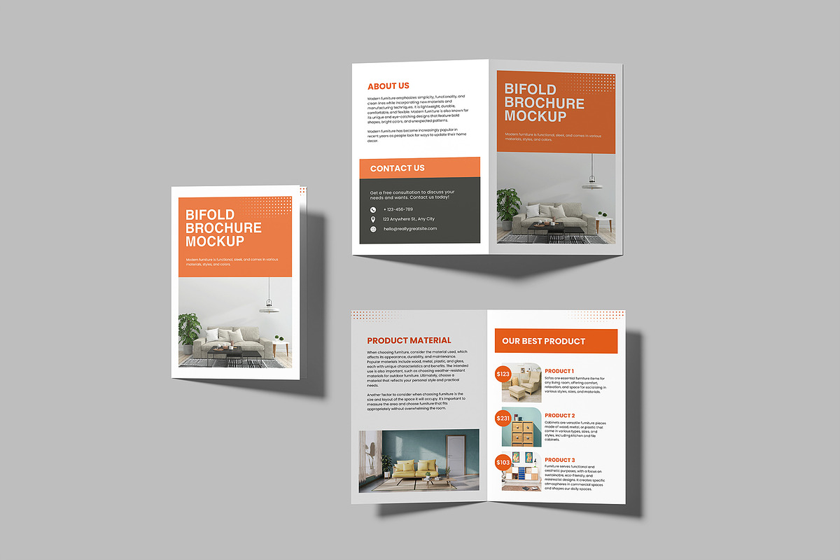 Bifold Brochure Mockup, a Brochure Template by Amigos__46 (Photo 7 of 7)