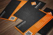 Corporate Business Card CM155, a Business Card Template by annozio (Thumbnail 1 of 4)