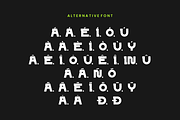 Gordten - Baseball Font, a Sans Serif Font by Iqsiart Studio (Thumbnail 5 of 9)