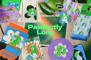 Fancy puppies vector pack + stickers, an Animal Illustration by My.Ordinarty