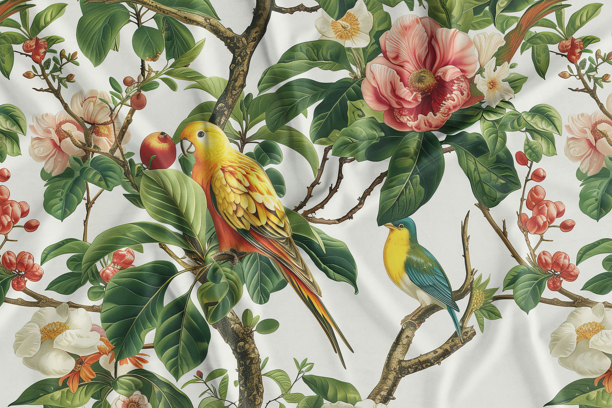 Chinoiseries Toile Seamless Patterns, a Pattern Graphic by Olya Creative (Photo 25 of 25)
