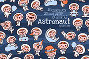 Cute Baby Astronaut Character, a Person Illustration by Palau (Thumbnail 1 of 12)