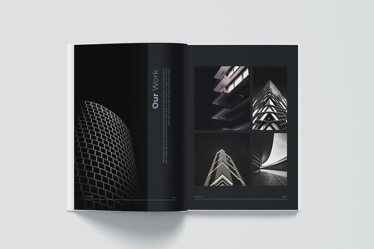 QUATER | Architecture Proposal, a Brochure Template by obayes (Photo 9 of 17)