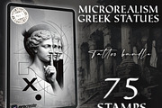Greek Statue Procreate Brush Set, a Brush Add-On by ProcreateInk (Thumbnail 1 of 6)