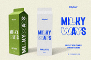 VT Milky Road - Font Combination, a Sans Serif Font by ViactionType (Thumbnail 5 of 12)