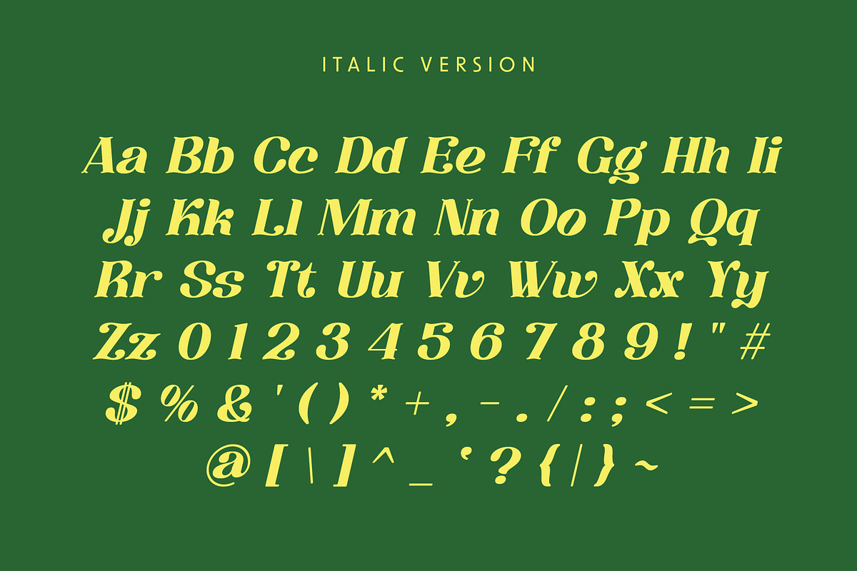 Jollyfish - Serif Font, a Serif Font by Pikgura (Photo 4 of 8)