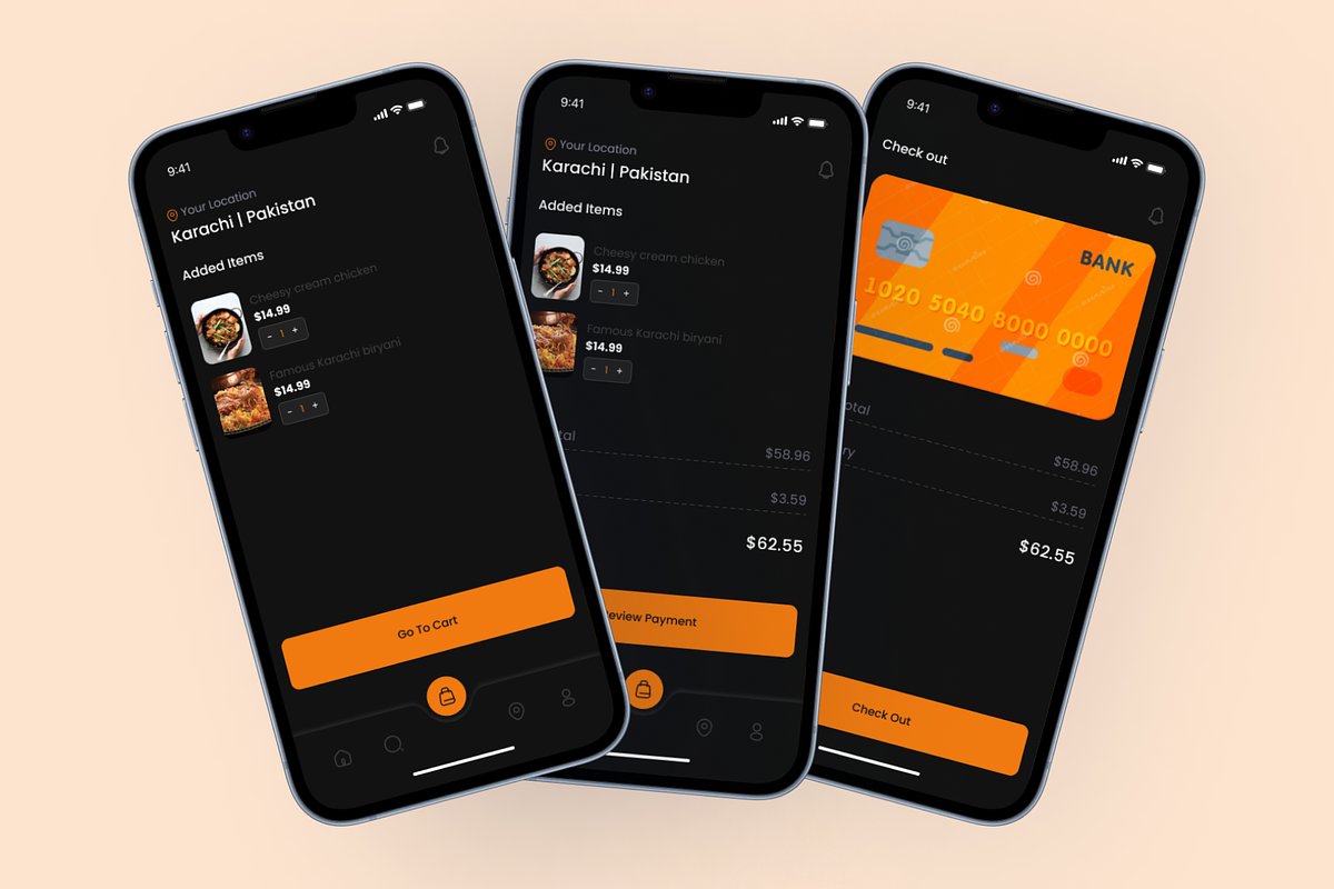 Hungry Hub - Food App UI Kit, an UI Kit Template by Digibulbo (Photo 8 of 8)