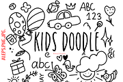 Hand Drawn Kids Doodle, an Illustration by RimzStudio (Thumbnail 1 of 3)