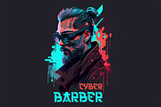 Asian cyberpunk bundle., a Person Illustration by Fractal fonts & graphics (Thumbnail 20 of 20)