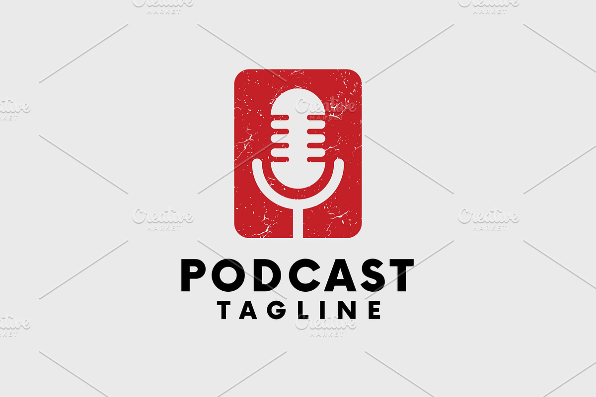 Podcast Logo, a Design Template by Artiveko