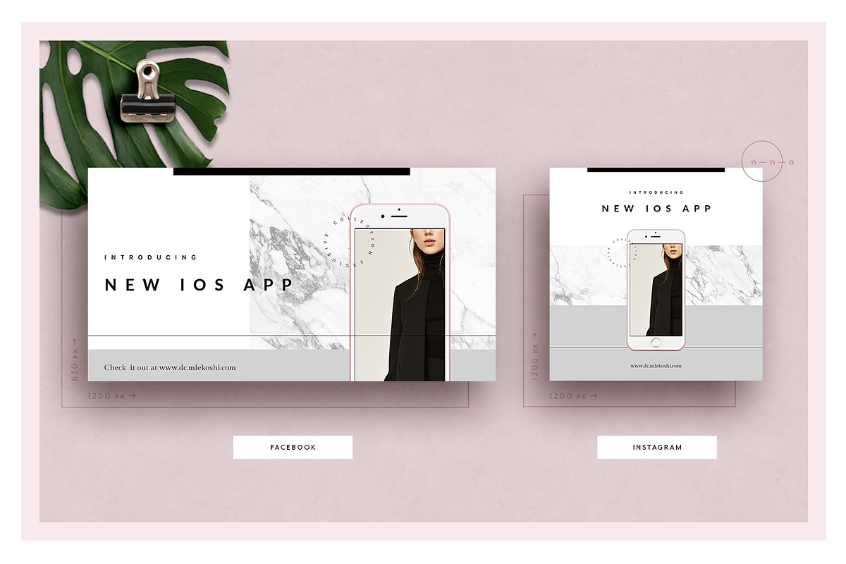 Social Media Kit Ladypreneur • Renée, a Social Media Template by Nonola (Photo 9 of 10)
