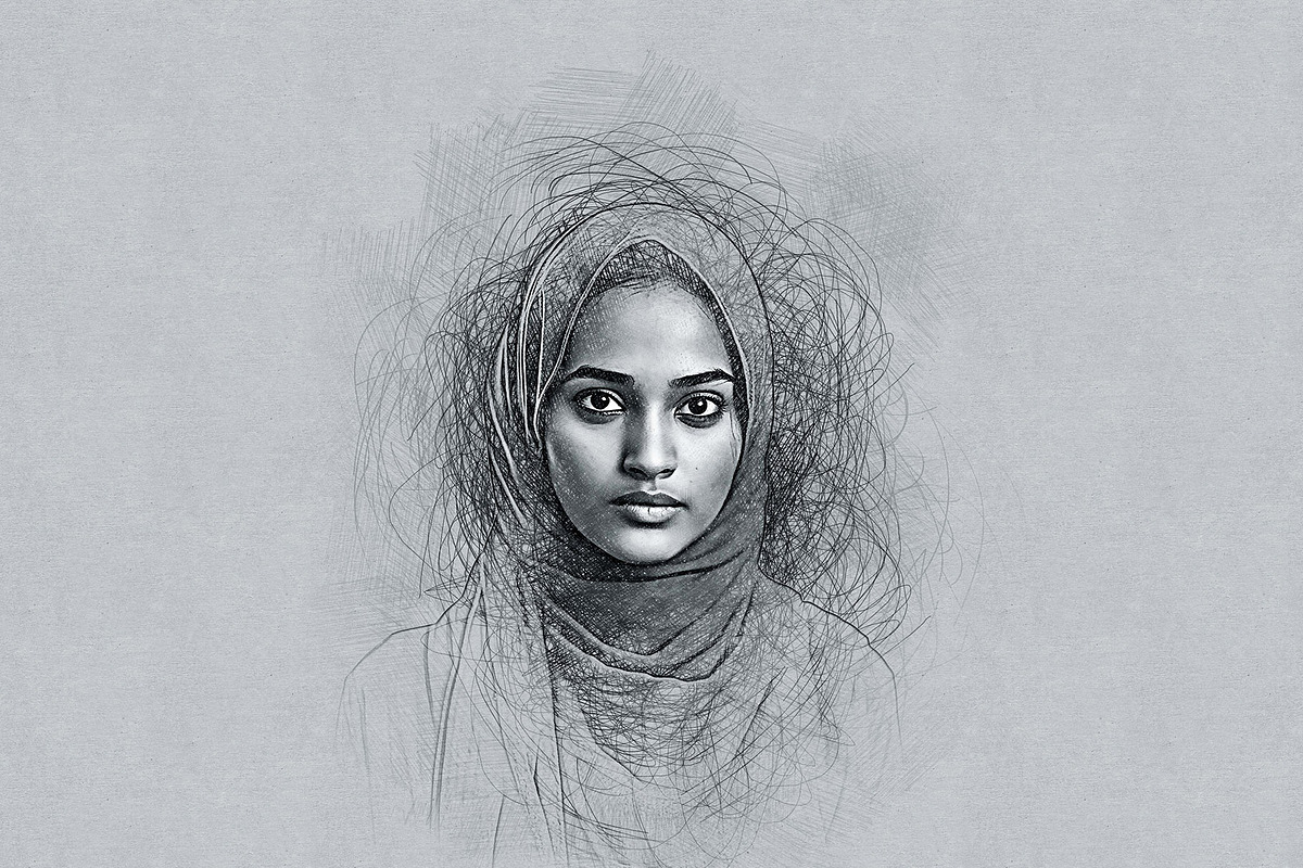 Sketch Art Editable Photo Effect, an Action Add-On by Photoshop Action (Photo 14 of 16)