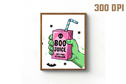Boo Juice Halloween PNG – Funny Ghos, an Illustration by Libby Wishes (Thumbnail 2 of 6)