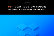 8 Front 3D Logo Mockups, an Apparel Mockup by Asylab (Thumbnail 17 of 27)