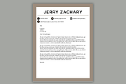 Beige Resume Template Word &InDesign, a Resume Template by Scribbled Napkin Design (Thumbnail 3 of 4)