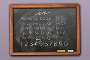 font. a piece of chalk, a Symbol Font by Chikovnaya (Thumbnail 1 of 5)