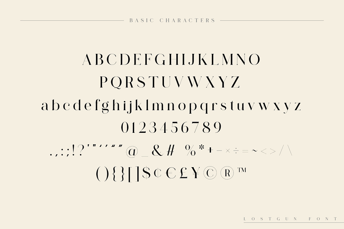 Lostgun | Discount 20%  OFF, a Serif Font by Qaratype (Photo 17 of 20)
