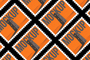 Postage Stamp Mockup Diagonal Grid, a Product Mockup by Design Squad (Thumbnail 3 of 4)
