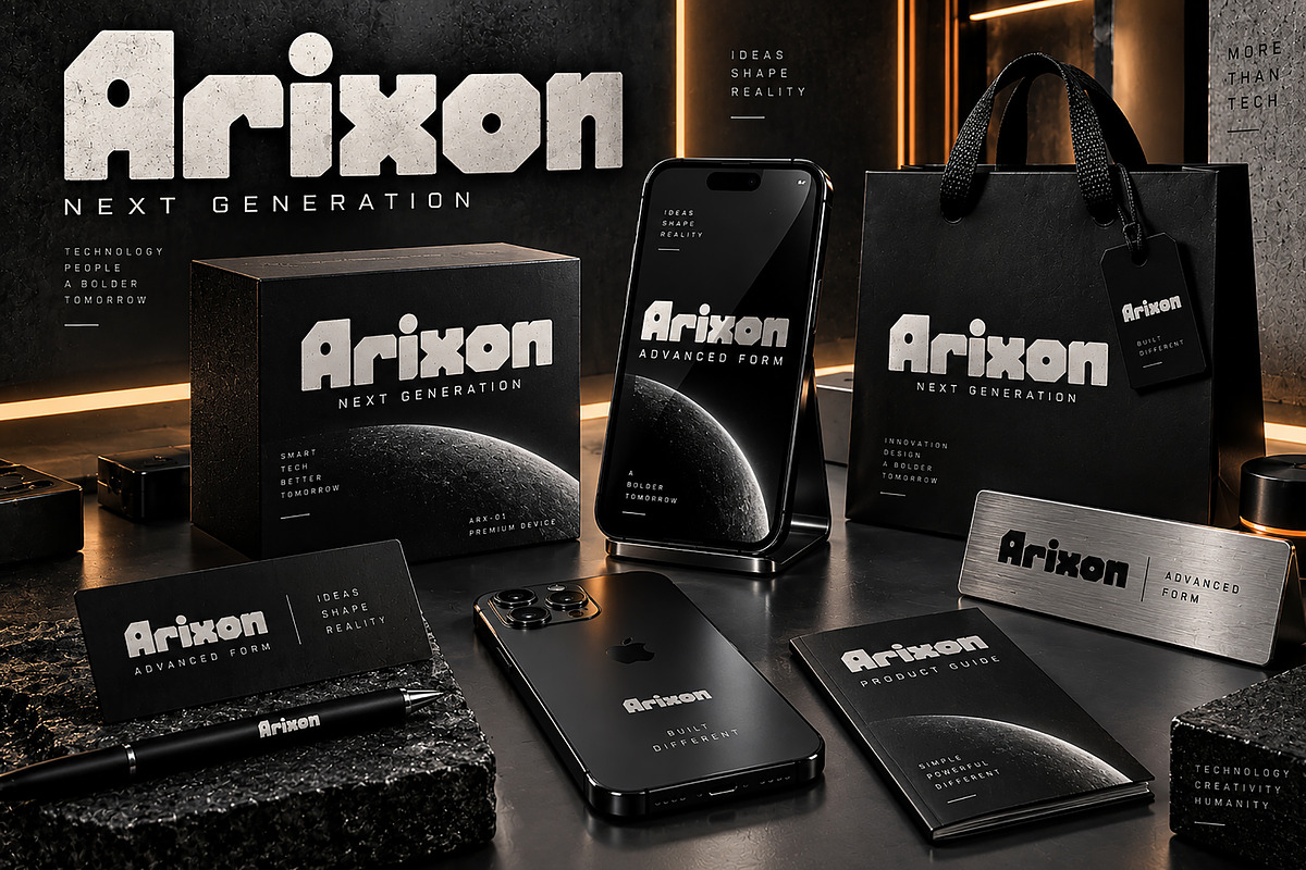 Arixon – Bold Display Font, a Script Font by Wow Magic (Photo 5 of 5)