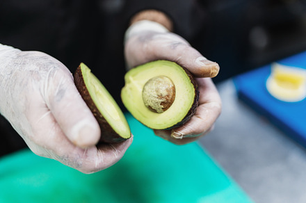 Professional chef preparing food, a Person Photo by REDDOT Studio