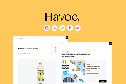 Havoc Agency Template - Bootstrap 5