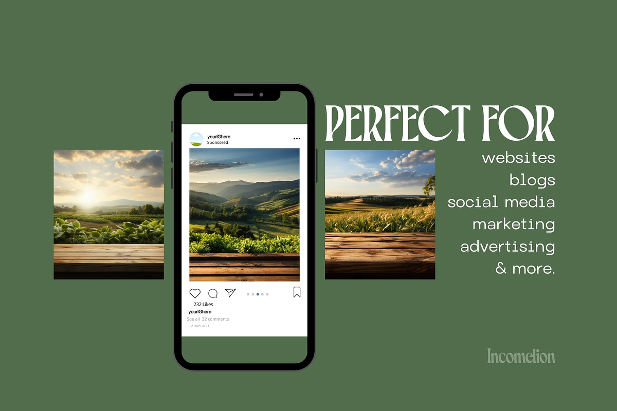 19 Farm Presentation Backdrops, a Food & Drink Photo by Incomelion (Photo 4 of 6)