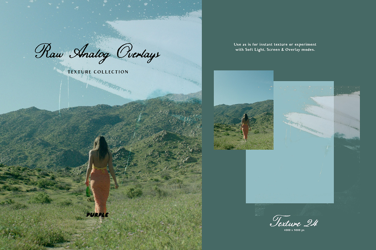 Raw Analog Texture Overlays, a Texture Graphic by Purple (Photo 26 of 31)
