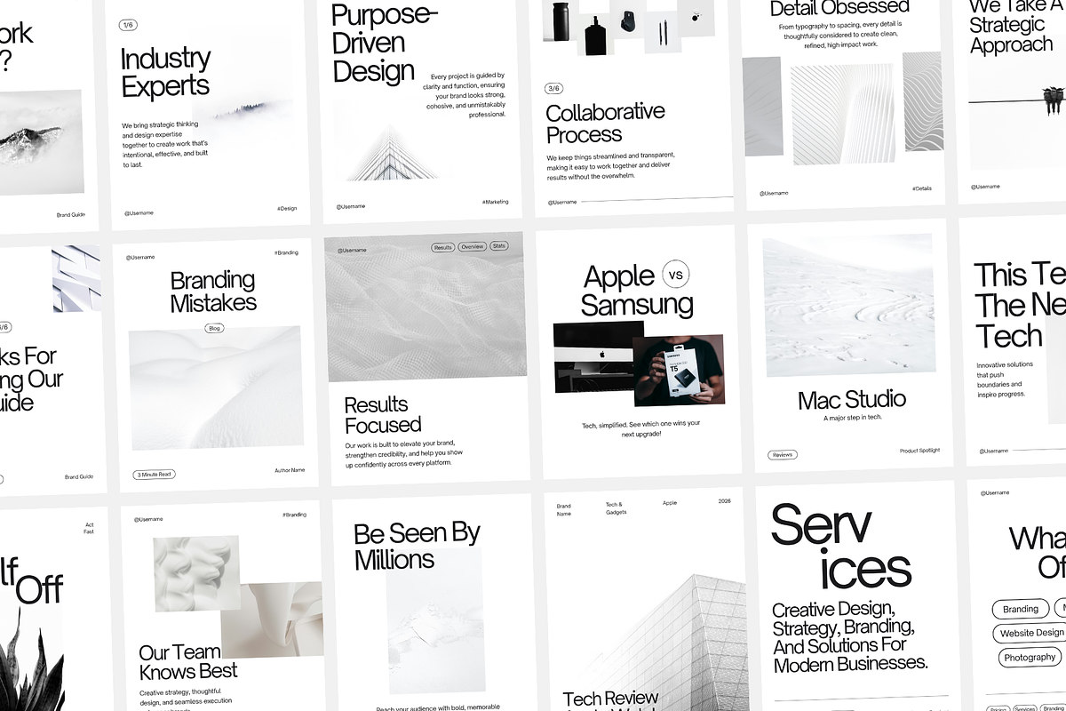 Modern Business Canva Templates, a Social Media Template by Defects (Photo 2 of 3)