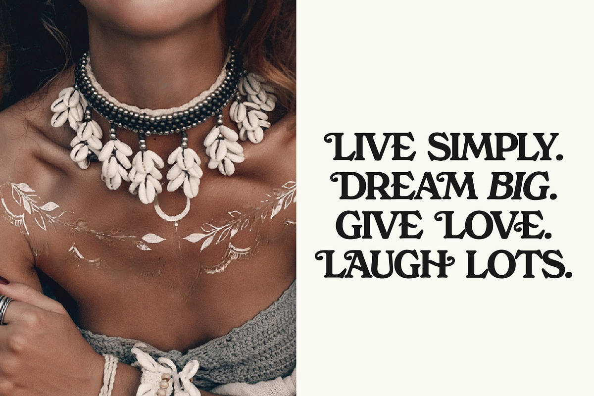 Free Spirited, a Serif Font by Horlleys (Photo 10 of 20)