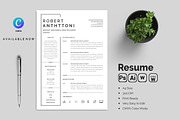 ATS Friendly resume, a Resume Template by Blackcloud_Creations (Thumbnail 3 of 8)