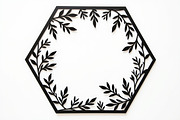 Floral Laser Cut Frame Set, an Illustration by Creativeshirt (Thumbnail 7 of 9)