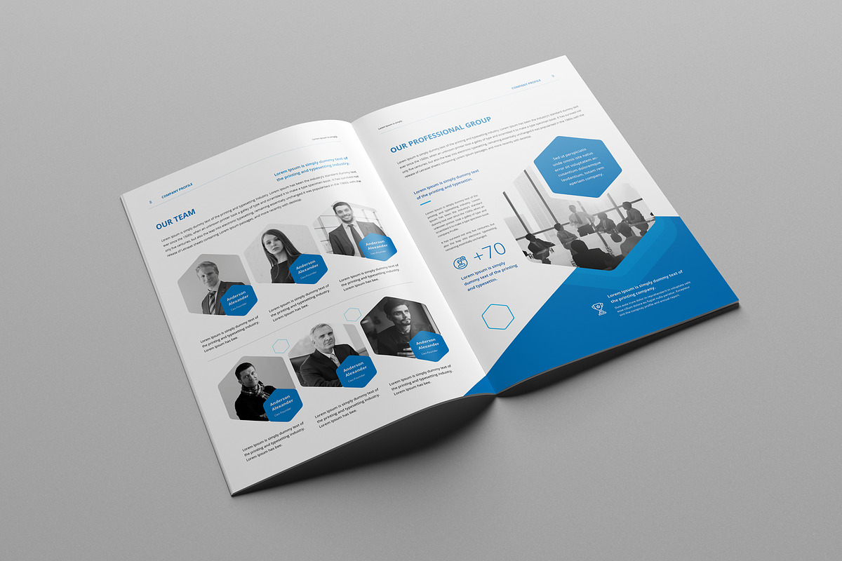 Company Profile 16 Pages, a Brochure Template by Pro-Gh (Photo 5 of 9)