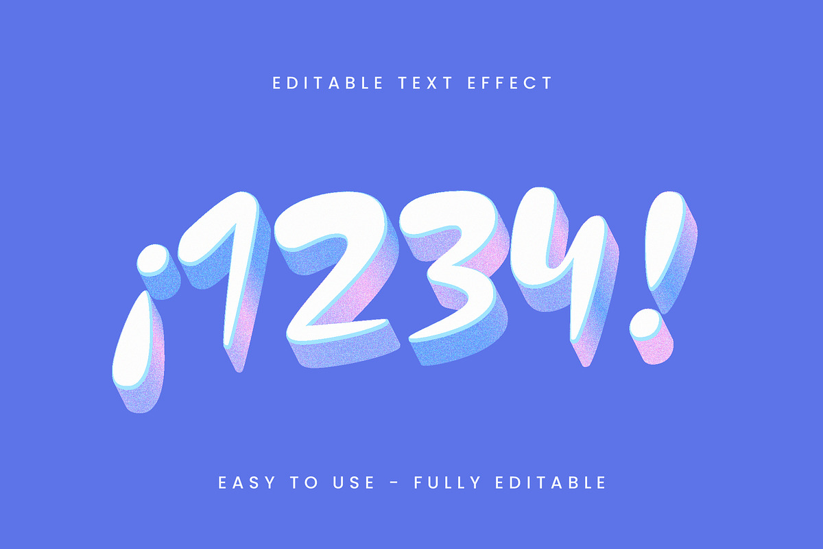 Gradient Pastel Script Text Effect preview 2