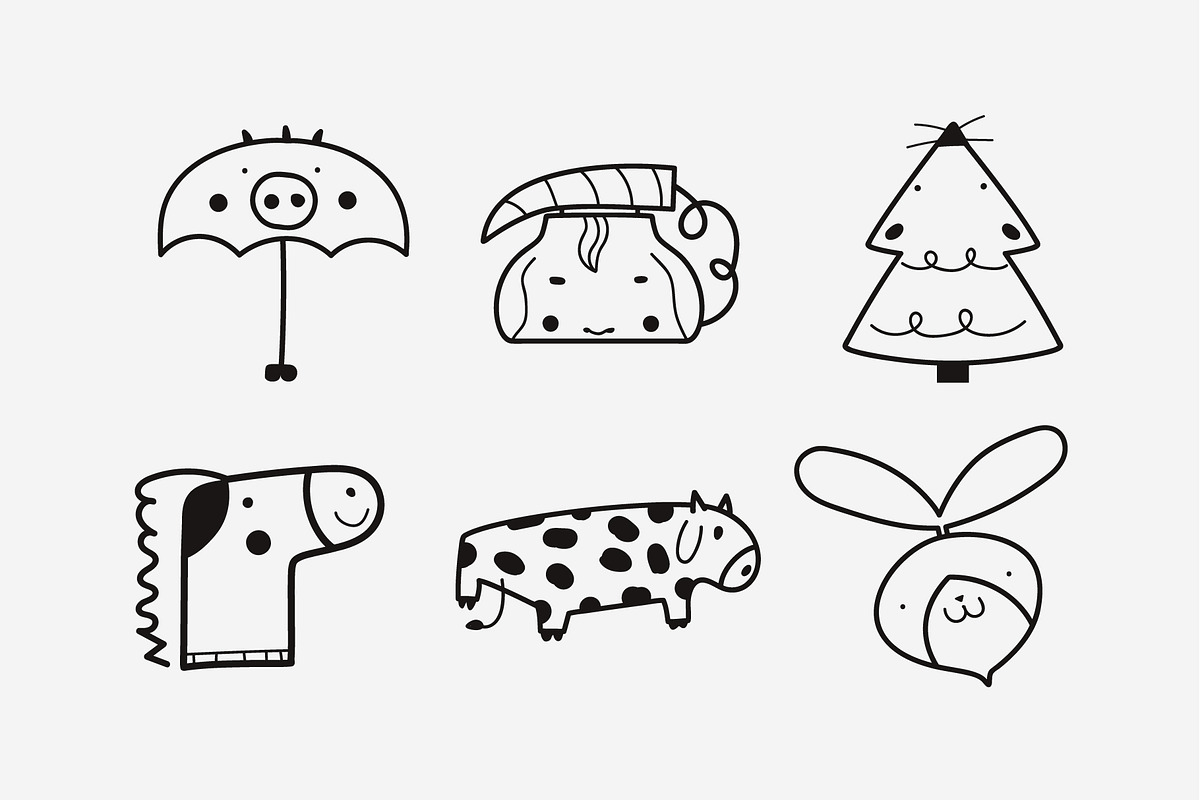 Kids illustrations logos and emblems, an Animal Illustration by Oliana Moroz (Photo 12 of 13)