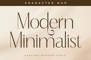 Qaflone Modern Minimalist Serif