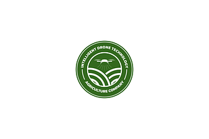 Smart drone farming logo