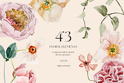 Spring summer flowers watercolor set, an Illustration by Grace Noboa Illustrations (Thumbnail 9 of 15)