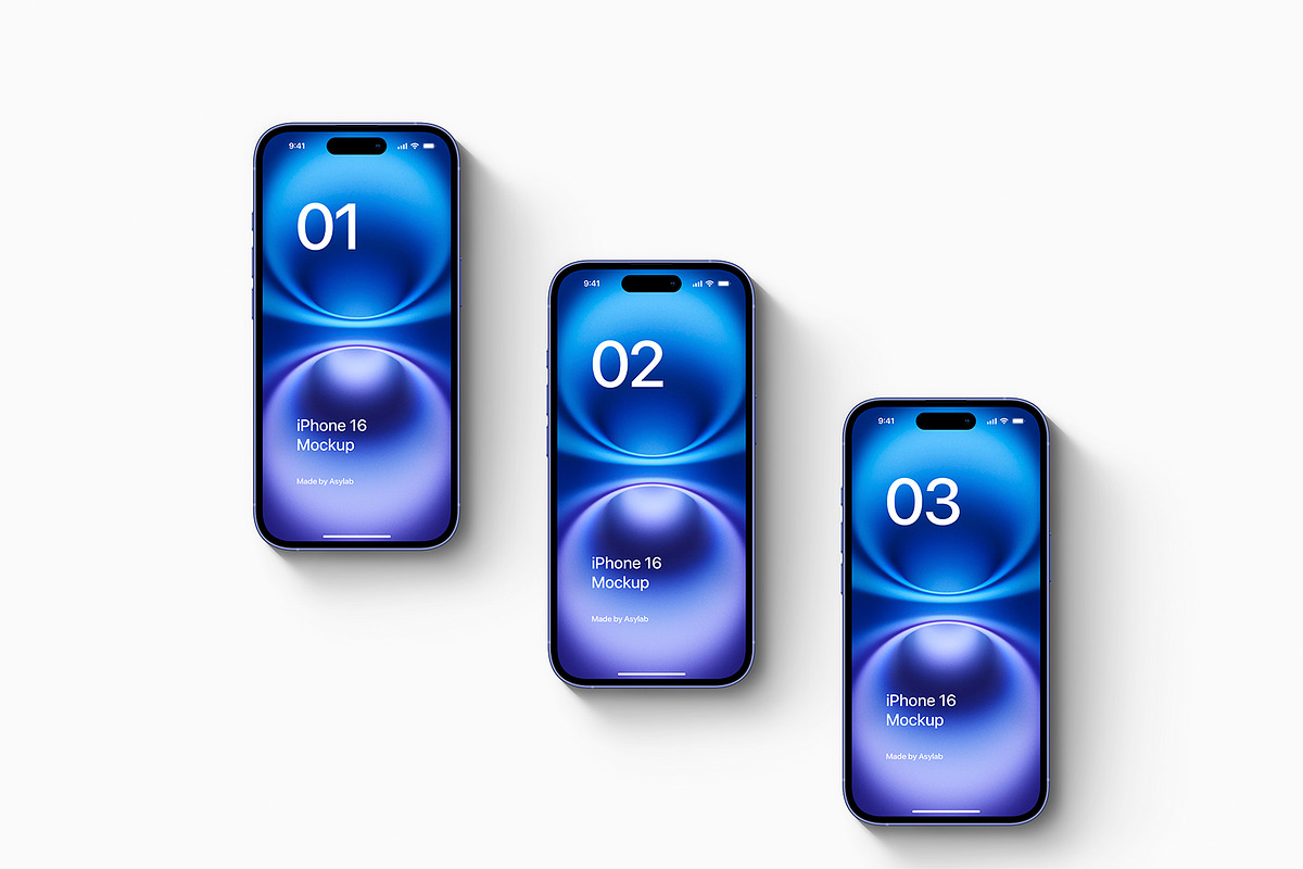 iPhone 16 - 24 Mockups Scenes, an iPhone Mockup by Asylab (Photo 15 of 58)