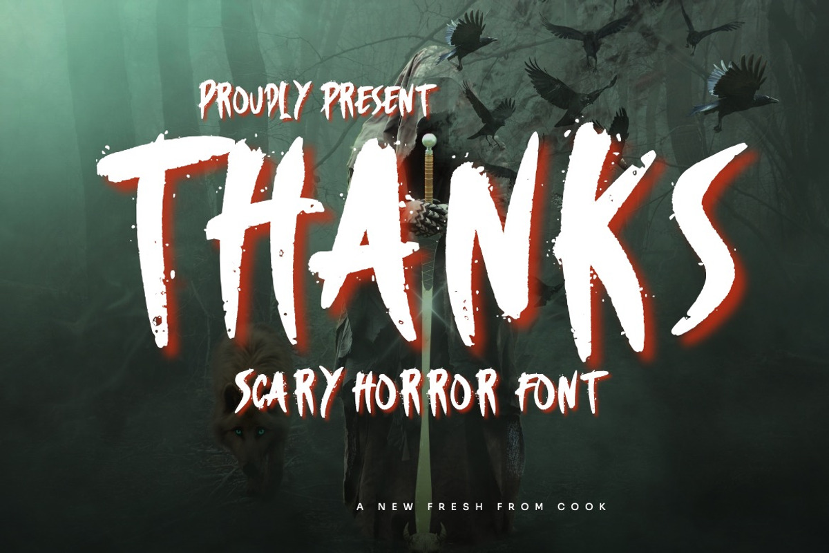 Zombies Brainless - Scary Horror, a Font by Dhabee (Photo 3 of 15)
