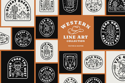 Western Line Art Collection