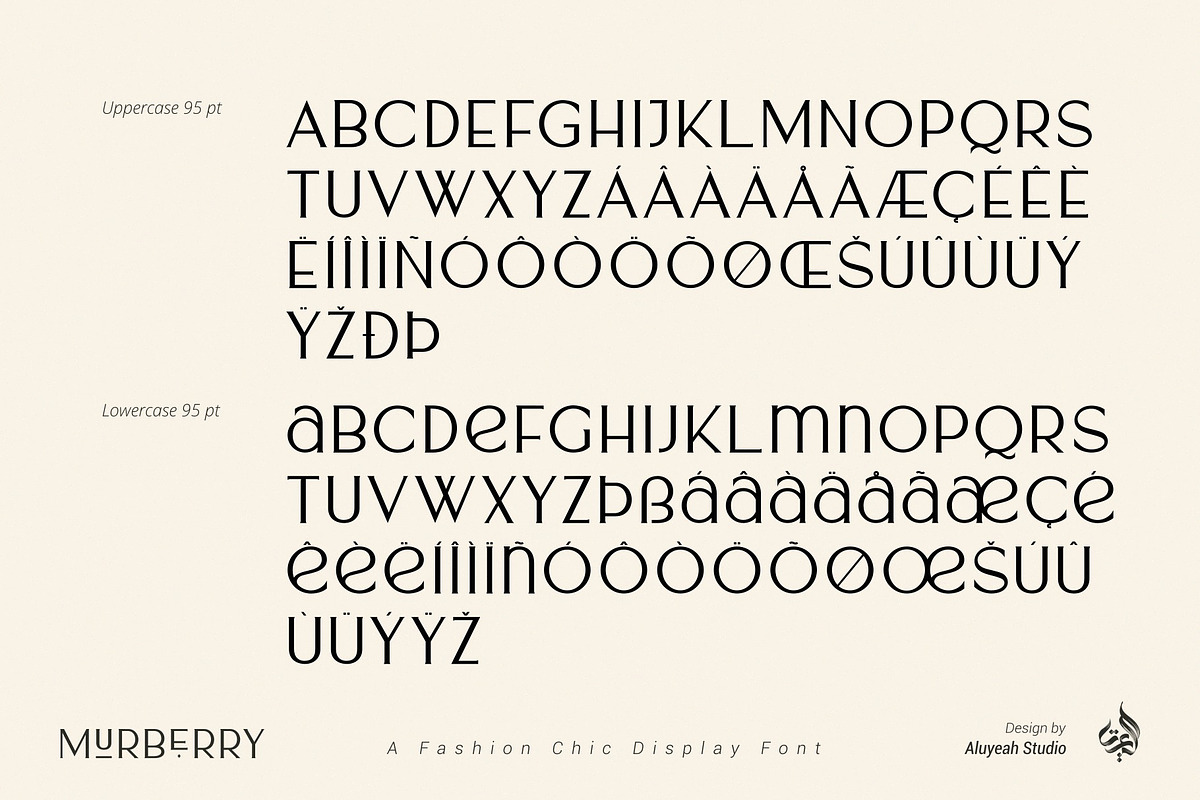 Murberry Modern Display Font