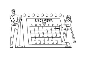 event important date vector, a Finance Illustration by pikepicture