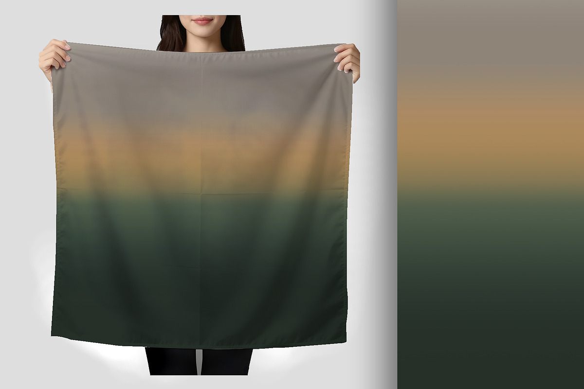 Fashion Gradient Forest Green, a Pattern Graphic by Sharon Schwalbe (Photo 3 of 6)