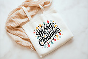 Merry Christmas Light Png, an Illustration by Watercolor design (Thumbnail 6 of 6)
