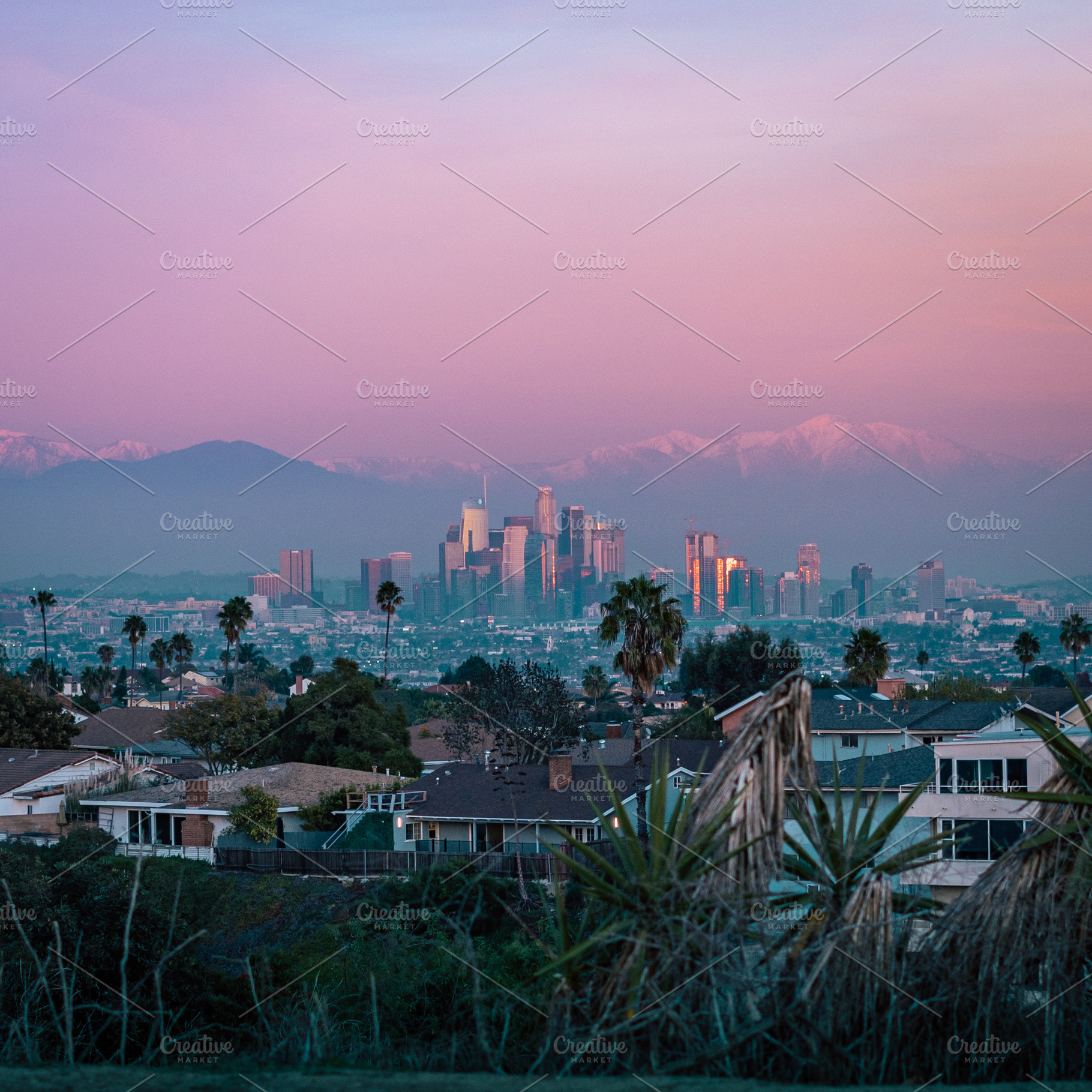 Los Angeles Skyline | California, an Architecture Photo by Nickosuave