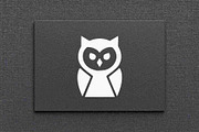 Owl Silhouette Vector Simple, an Animal Illustration by Vectorium Studio (Thumbnail 4 of 4)