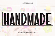 Handmade | Script Font, a Script Font by Scratchones (Thumbnail 1 of 8)