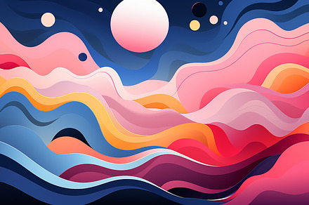 Modern, futuristic. Abstract, a Wallpaper Photo by Elena Vagengeim