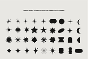 Aesthetic Elements | 70+ Shapes, an Object Graphic by Leigh the Studio (Thumbnail 4 of 6)
